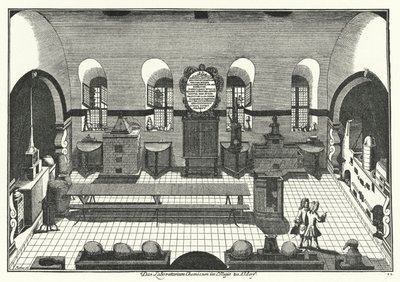 Laboratoire de chimie à l