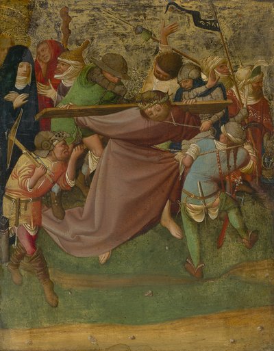 Le Christ portant la croix, 1420-25 - German School