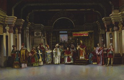 Christ devant Hérode - German School