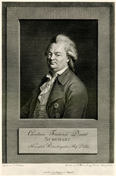 Christian Friedrich Daniel Schubart - German School