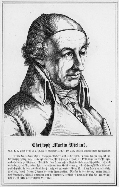 Christoph Martin Wieland - German School