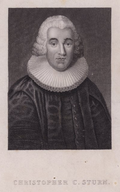Christopher Christian Sturm, théologien allemand - German School