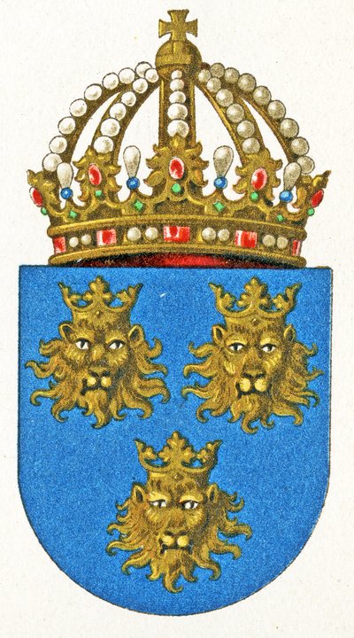 Armoiries de Dalmatie, vers 1898 - German School