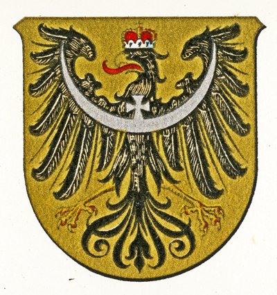 Armoiries de Silésie, vers 1898 - German School