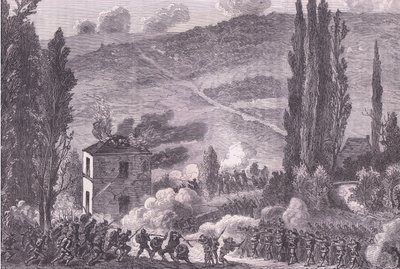 Combat à Châtillon, Histoire de la guerre entre la France et l