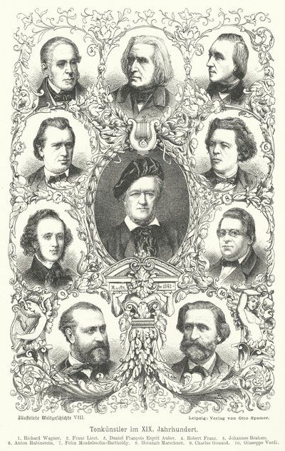 Compositeurs du 19ème siècle - German School
