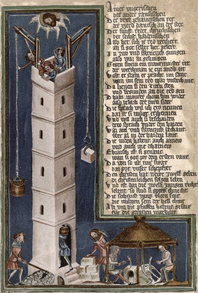 Construction de la Tour de Babel, copie d