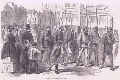 Convoi de déserteurs-Paris, Histoire de la guerre entre la France et l