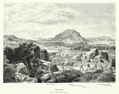 Corinthe, Grèce antique - German School