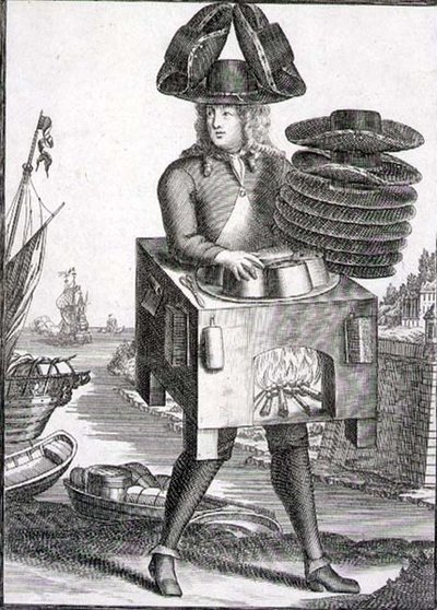 Costume pour un chapelier, publié par Gerard Valck vers 1690 - German School
