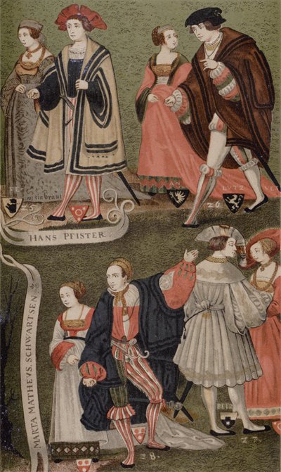 Costumes de bourgeois éminents d