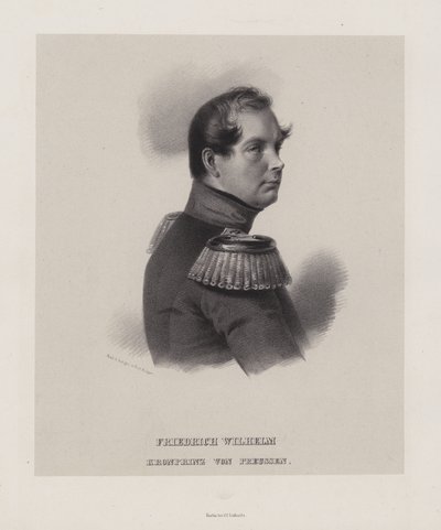 Prince héritier Frédéric Guillaume de Prusse - German School