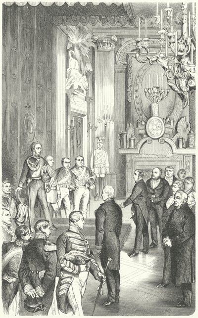 Députation du Parlement de Francfort offrant la couronne d