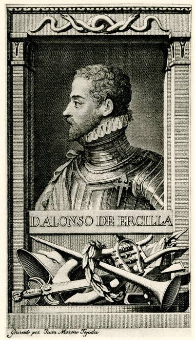 Don Alonso de Ercilla y Zúñiga - German School