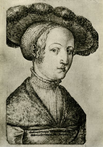 Duchesse Sabina de Wurtemberg - German School