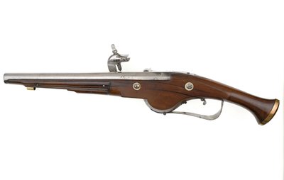 Pistolet à rouet néerlandais ou allemand, vers 1630 - German School