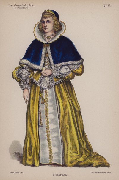 Elisabeth, de Der Generalfeldoberst par Ernst von Wildenbruch - German School