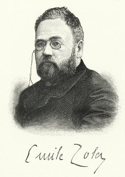 Émile Zola, romancier et dramaturge français - German School