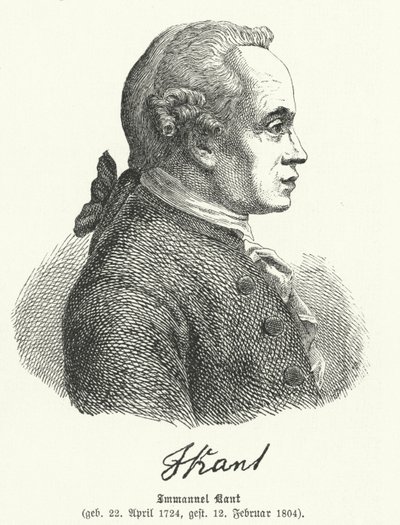Emmanuel Kant, philosophe allemand - German School
