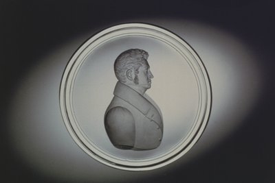 Portrait gravé par Dominick Biemann, Bohême, 1834 - German School