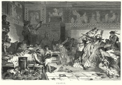 Divertissement après le repas lors d