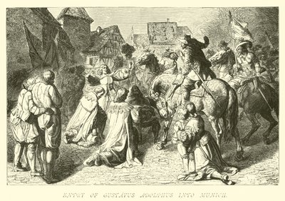 Entrée de Gustave-Adolphe à Munich - German School