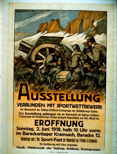 Exposition de sports compétitifs, 1918 - German School