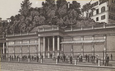 Felsenquelle (lithographie) - German School