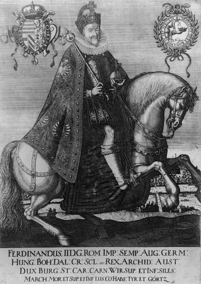 Ferdinand II (1578-1637), empereur du Saint-Empire romain germanique - German School
