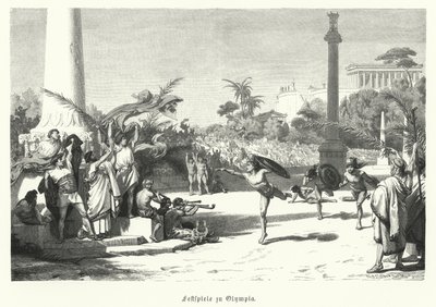 Festival à Olympie, Grèce antique - German School