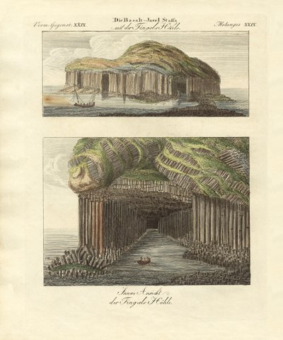 La grotte de Fingal sur l