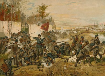 Première bataille de Villiers-Champigny, Guerre franco-prussienne, 30 novembre 1870 - German School