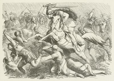 Premier jour de bataille avec Arminius - German School