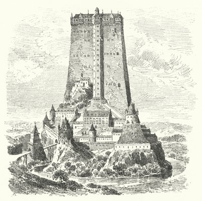 Château de Fleckenstein, Alsace - German School