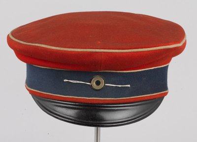 Casquette de fourrage, HRH Le Duc de Connaught, 3e Hussards de Zieten, Armée allemande, avant 1914 - German School