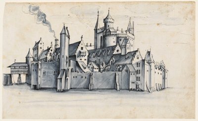 Ville fortifiée entourée d