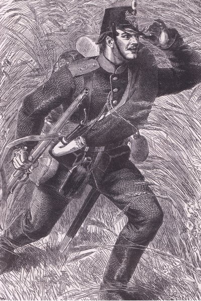 En avant, Histoire de la guerre entre la France et l