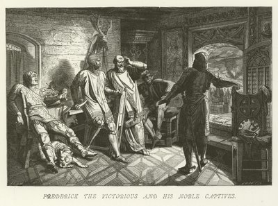 Frédéric le Victorieux et ses nobles captifs - German School