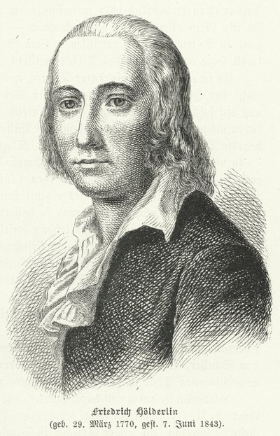 Friedrich Hölderlin, poète et philosophe allemand - German School