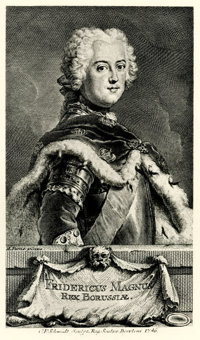 Frédéric II le Grand - German School