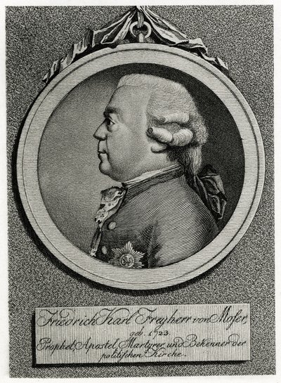 Friedrich Karl von Moser - German School
