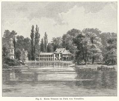 Conception de jardin : Petit Trianon, Versailles, France - German School