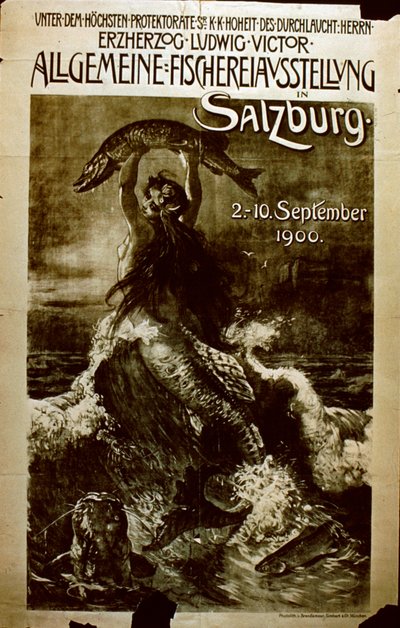Exposition générale des pêcheries à Salzbourg, 1900 - German School
