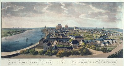 Vue générale de Cologne - German School