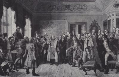 Discours du général Yorck aux États de Prusse-Orientale à Königsberg, 5 février 1813 - German School