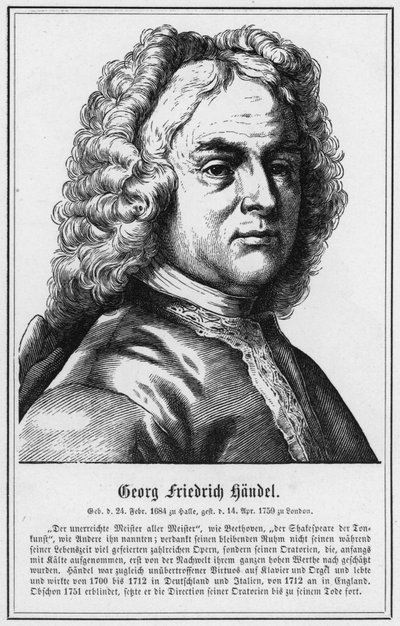 Georg Friedrich Haendel - German School