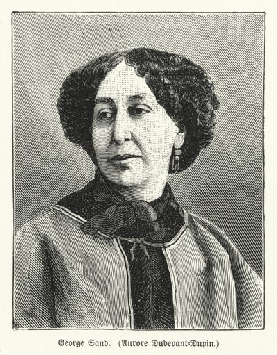 George Sand, romancière française - German School