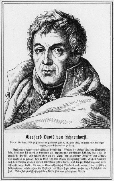 Gerhard David von Scharnhorst - German School