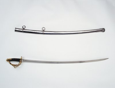 Épée de cavalerie allemande et fourreau, Artillerie de l