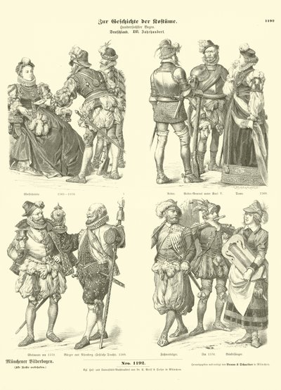 Costumes allemands - German School